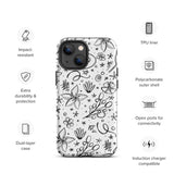Happy Doodles Tough iPhone case